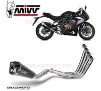 MIVV Ligne complète Delta Race - Honda CBR 650R Noir