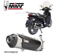 Pot D Echappament Complet Cat MIVV Urban Inox pour Honda Sh 300 2007 > 2014