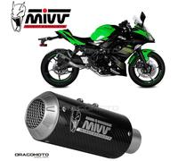 K.044.SM3C - Echappement Complete Mivv MK3 Carbone KAWASAKI NINJA 650/Z650 (17-)
