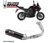K.055.LZC - Echappement Complete MIVV OVAL Noir KAWASAKI Versys 650 (21-23)