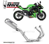 MIVV Silencieux complet MK3 en acier inox pour Kawasaki Ninja 650 2024-2025