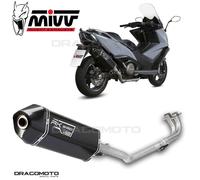 Ligne complet KYMCO AK550 2017 2018 MIVV Speed Edge Noir