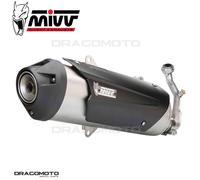 MIVV Ligne complète d'échappement Piaggio MP3 400 2011 Urban + Kat