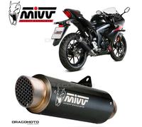 MIVV Ligne d'échappement complète GP PRO – Suzuki GSX-S 125 Noir Inox