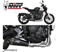 T.022.LDRB - Echappement Complete MIVV DELTA RACE TRIUMPH TRIDENT 660 (21-23)