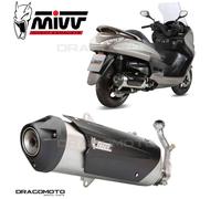 Pot D Echappament Complet MIVV Urban Inox pour Yamaha Majesty 400 2007 > 2014