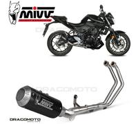 X.YA.0008.SM3C - Echappement MIVV POWER STEEL MK3 Carbone YAMAHA YZF R25/R3