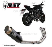 Ligne complet YAMAHA MT-07 2020 MIVV Gppro Carbone Haut