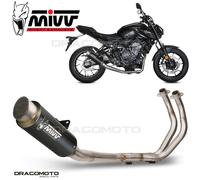 Mivv Gp Pro slip-On Carbon/Titan/Black Steel
