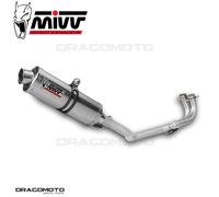 Pot D Echappament Complet MIVV Oval Inox pour Yamaha T-Max 500 2001 > 2007