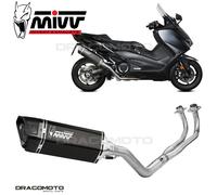 Ligne complet YAMAHA T-MAX 560 2020 2021 MIVV Sr-1 Titane Noir