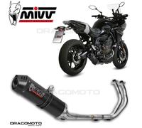 Y.058.L3C - Echappement Complete Mivv OVAL Carbone YAMAHA Tracer 700 (16-)