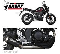Ligne complet YAMAHA XSR 125 2022 2023 MIVV Mk3 Noir RC