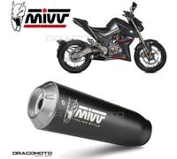 MIVV Échappement complet X-M1 Z.002.SC4B Noir ZONTES ZT 125 G1/U (21-22)