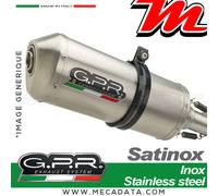 Gpr Exclusive Satinox T-max 500 01-11 Homologated Full Line System Argenté Homologated