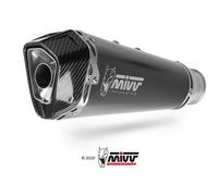 Mivv Delta Race Kawasaki Ninja 650 2024-2024 Not Homologated Full Line System Argenté Not Homologated