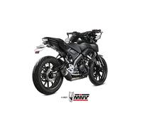 Ligne complète MIVV GP Pro Acier Inoxydable Noir - Yamaha MT 125
