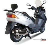 Ligne complète MIVV Urban inox brossé/abs noir Suzuki Burgman 125