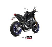 Ligne complète MIVV X-M1 - Steel Black/inox Yamaha MT-09/SP/FZ-09