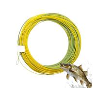 Ligne conique pour pêche à la mouche - Ligne de pêche à la truite | Corde de pêche fuselée flottante pour bassin d'eau douce, truite, bar, eau salée, surf en mer profonde, compétition nautique