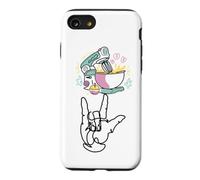 Ligne Continue en Langue des Signes « I Love You » Coque pour iPhone SE (2020) / 7/8