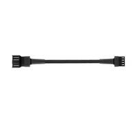 Ligne d ' extension de ventilateur à 4 broches avec manchon en Nylon, câble Flexible à 4 broches pour câble de connecteur de ventilateur de refroidissement personnalisable pour ordinateur de bureau