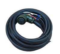 Ligne d'alimentation série JE/J3/J4, prise 1 kW, moteur HF-154S-A48, ligne d'alimentation à 4 conducteurs(2m)
