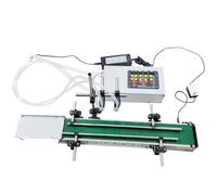 Ligne d'assemblage de convoyeur à bande entièrement automatique DIY-T1200 Machine de distribution et de remplissage de liquide à double tête Induction intelligente