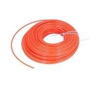 Ligne de -Bordure de 3 mm en Nylon Rond pour débroussailleuse, Durable, résistant à l'usure, Accessoire de Remplacement pour Tondeuse à Gazon, Outil de Jardin, Orange 50 m 164