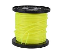 Ligne de -Bordure Ronde Jaune de 3.0mm, Ligne de désherbage Professionnelle pour la Plupart des tondeuses à Gazon pour Les Coupes Lourdes (70 Meters)