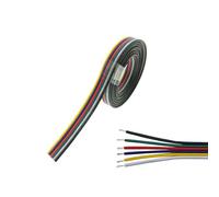 Ligne de câble d'extension de bande de LED de 6pin 33FT RGBWW pour le fil de support de 6 couleurs de 22AWG RGB + CCT LED lampe d'éclairage de bande 10M de fil