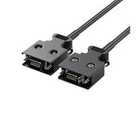 Ligne de communication SCSI flexible, vis-1,5m Vis type CN14P