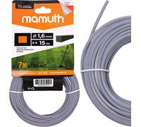 Ligne de coupe 1,6mm 15m QUADRATIC KT-V13 MAMUTH fil pour débroussailleuse STIHL NAC