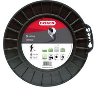 Fil débroussailleuse Rond Duoline Transparent/Noir ø3.0mm/120m Oregon 106504E