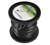 Ligne de de 3,3 Mm pour la Efficace de la Conception Quadrate à Faible Bruit adapté aux Tondeuses à Pelouse et aux Coupeurs 50m (30M)