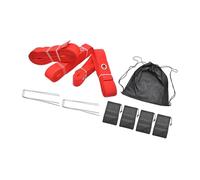 Ligne de délimitation de volley-ball extérieur avec clous de sol pour le sable, l'herbe, la cour