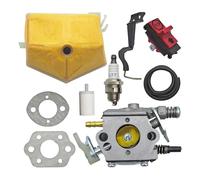 Ligne de Filtre à de Carburant de commutateur de carburateur for la tronçonneuse 55 50 51 503281504, 530717901 w Joint de Levier de Tige de Coke Bougie d'allumage