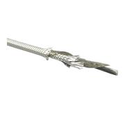 Ligne de haute température, Fil de mica nickelé haute température multicolore 5 m 6-20 AWG 500 ℃ 600 ℃ 1000 ℃ ignifuge(Nickel Plated,18 Awg 0.75Mm)