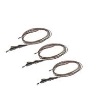 Ligne De Pêche À La Carpe, Leaders Prêts l'emploi | Ligne de carpe tressée de plate-forme de Chod d'hélicoptère de 100 cm/27.22 KG Leadcore