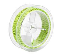 Ligne de Pêche à la Mouche en Nylon, Solide et Conique, avec Super Tension, pour Lancer Précis en Eau Salée et en Eau Douce (Jaune Noir 20LB)