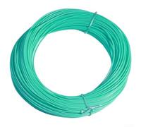 Ligne de pêche à la mouche flottante de 30 m, poids vers l'avant, couleurs haute visibilité pour truite et bar (bleu 5F)