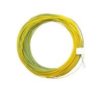 Ligne de pêche à la mouche flottante robuste conique | Queue pour bonefish en eau salée pour truite, perche, poissons chats, cours d'eau, surfcasting, mer profonde, étangs