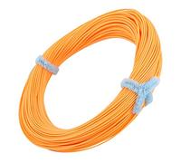 Ligne de Pêche à la Mouche, Ligne de Pêche à la Mouche Flottante en Nylon de 30 M de Poids vers l'avant WF 4/5/6/7/8 pour Stream River Lake (WF-6F)
