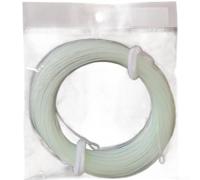 Ligne de pêche à la mouche transparente à coulée lente avec deux boucles soudées pour un lancer fluide et pour une eau claire camouflage vert clair 30,5 m (WF-5I (vert clair)