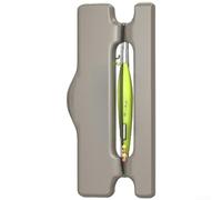 Ligne de pêche électronique à sept étoiles - 1,2 m - Lumière rouge et verte - Fluorocarbone - Pour truite grossière, carpe, eau douce, ruisseaux, rivières, étangs, visibilité nocturne - Vert - 1,5 m