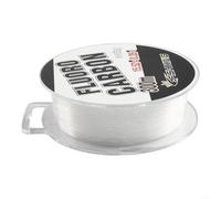 Ligne de pêche en fluorocarbone 300 m avec bas de ligne en fibre de carbone, résistante à l'eau et ligne pour un lancer en douceur et un taux de réussite de pêche accru (0,35 mm)