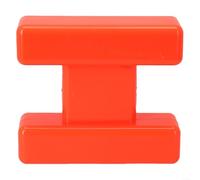 Ligne de pêche flottante orange H-Block avec enrouleur en forme de I, matériel de pêche à la carpe pour câble PE tressé, boucle à changement rapide, taille L : 10 x 11,5 x 3,5 cm