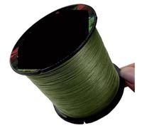 Ligne de pêche tressée, Fil de pêche multifilament Multicolore à 8 brins, diamètre 0,14-0,50 mm, Longueur 300-500 m(Deep Green,500M-0.40mm-61LB)