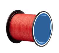 Ligne de pêche tressée, Ligne de pêche tressée multifilament Multicolore 4 brins 300 m (8-80 LB) for leurres et appâts(Blue,300M 40LB)