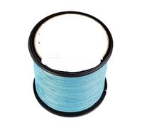 Ligne de pêche tressée multifilament Bleue à 8 brins | Cordon super résistant de 500 à 2 000 m for la mer et la carpe